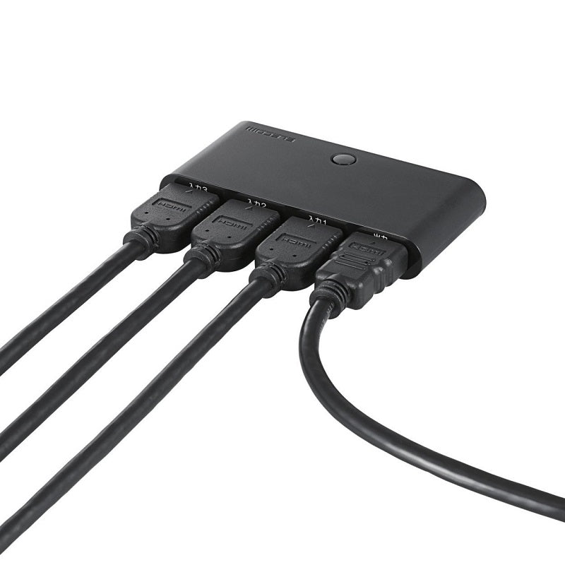 Elecom HDMI Switch (DH-SW31BK) 3 input HDMI type A (female) + 1 output HDMI type A (female)