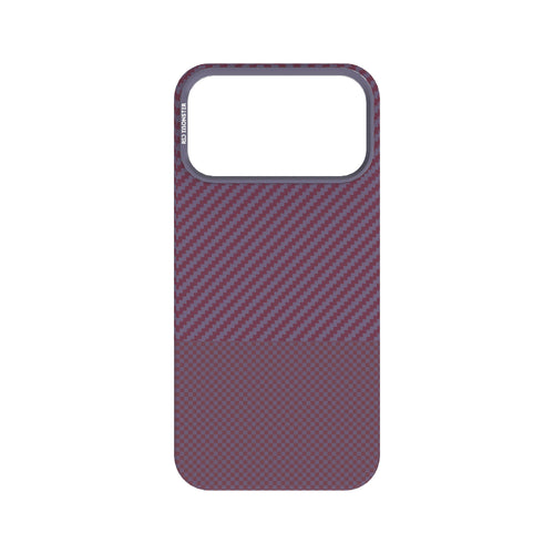 Redmonster iPhone 18 Pro Max (2026) Fibon M Air Stand Aramid Fiber Burgundy