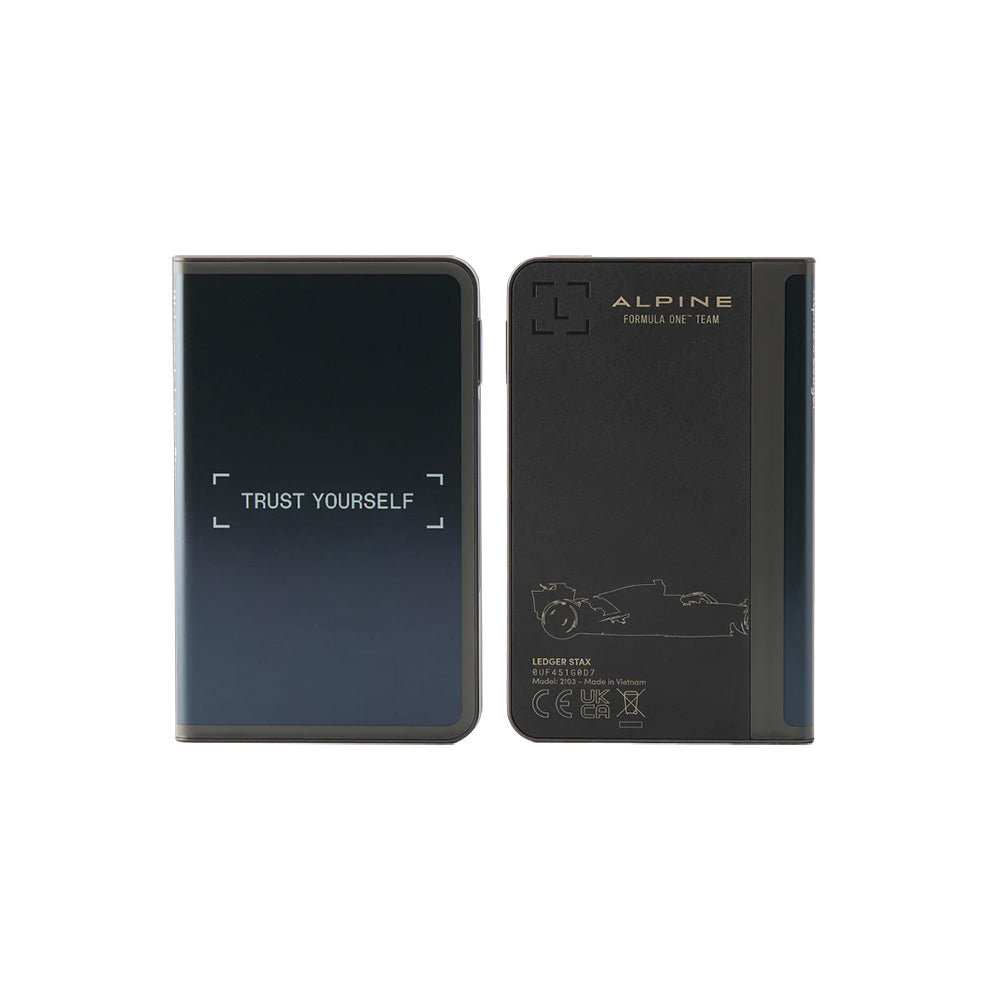 Ledger Stax Alpine F1 Limited Edition Crypto Hardware Wallet