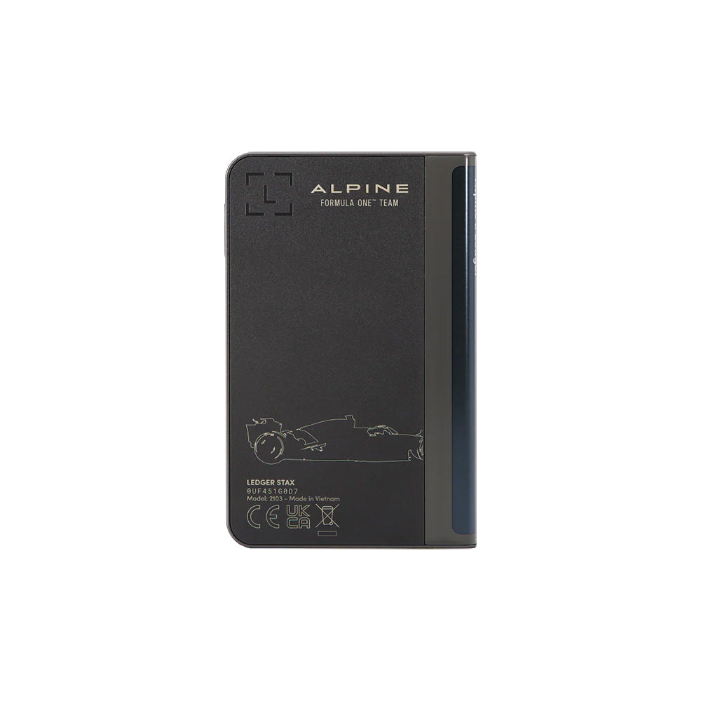 Ledger Stax Alpine F1 Limited Edition Crypto Hardware Wallet