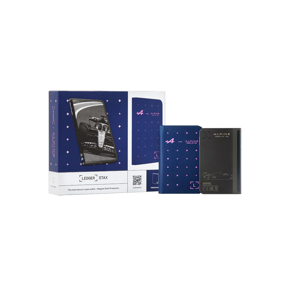 Ledger Stax Alpine F1 Limited Edition Crypto Hardware Wallet