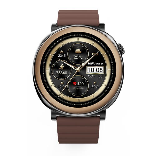 HiFuture Aurora Smart Watch (Brown)