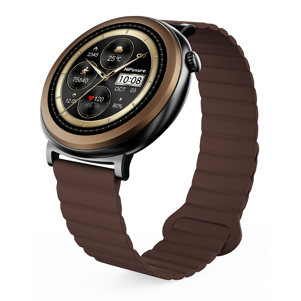 HiFuture Aurora Smart Watch (Brown)