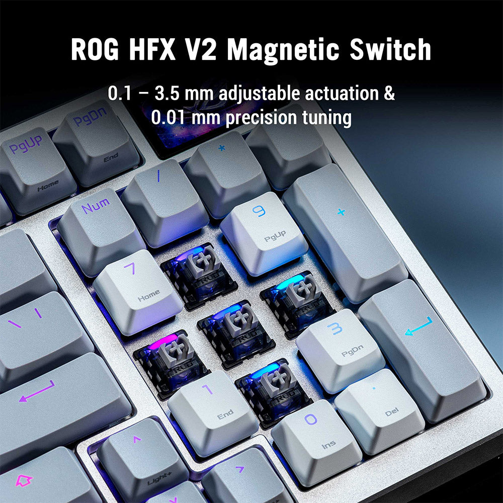 Asus ROG Azoth 96 HE Lite (HFX V2) Wireless Gaming Keyboard (Black)