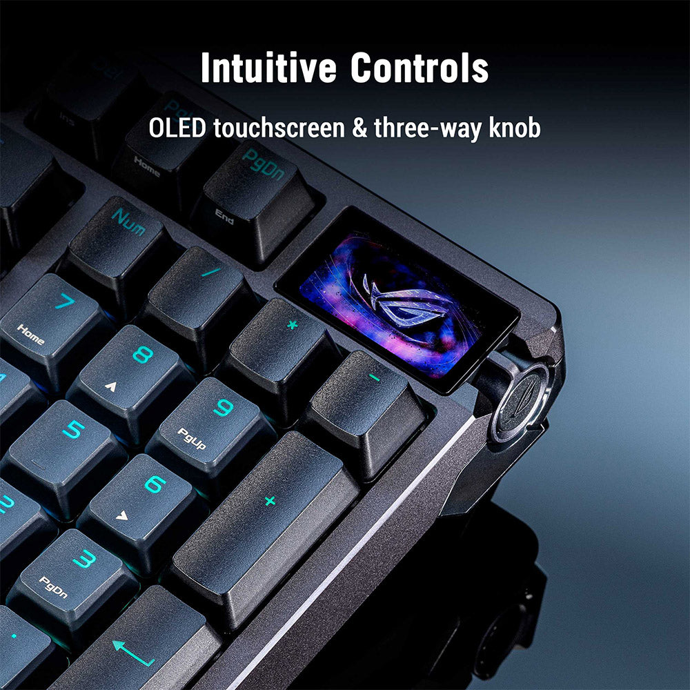 Asus ROG Azoth 96 HE Lite (HFX V2) Wireless Gaming Keyboard (Black)