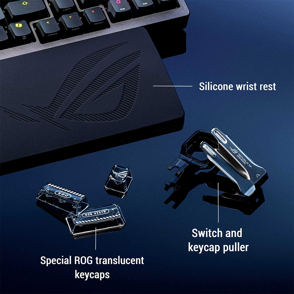 Asus ROG Azoth 96 HE Lite (HFX V2) Wireless Gaming Keyboard (Black)