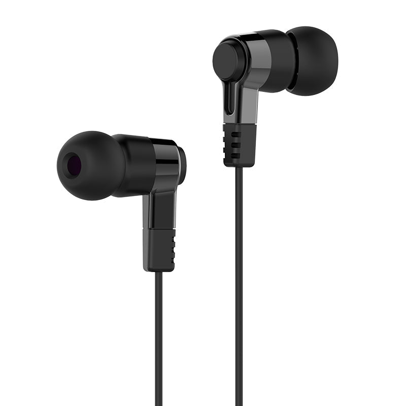 Hoco M52 Universal Wired Earphone With Mic (Black)