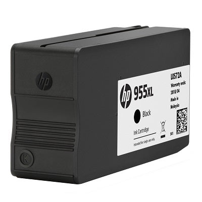 HP 955XL Black Original Ink Cartridge (L0S72AA)