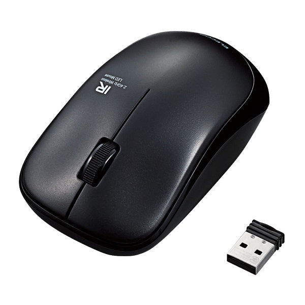 Elecom M-IR07DRSBK Noiseless Wireless Mouse (Black)