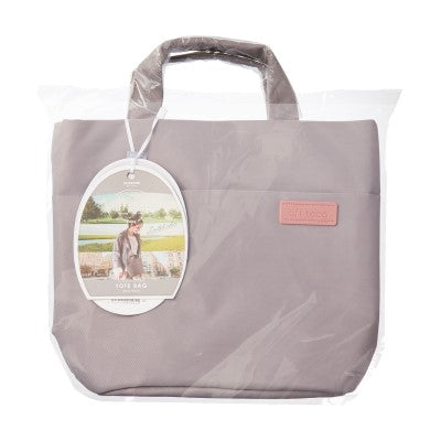 Elecom OFFTOCO Mini Tote Bag 2-way Bottle Holder / Stand (Rose Grey)