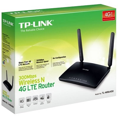 TP-Link TL-MR6400 300Mbps Wireless N 4G LTE Router