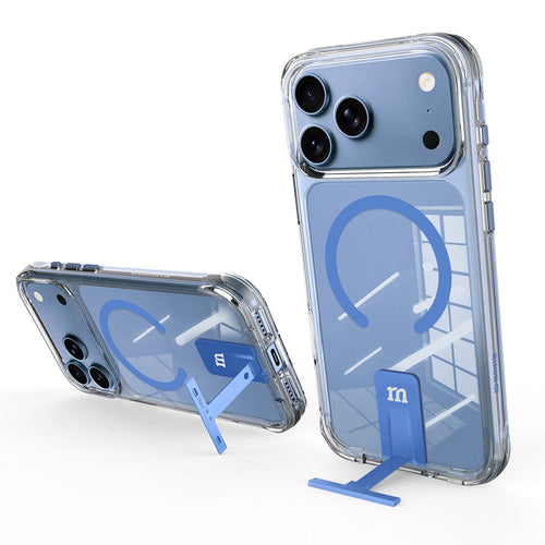 Redmonster iPhone 18 Pro Max (2026) Basic M Kick Stand Blue