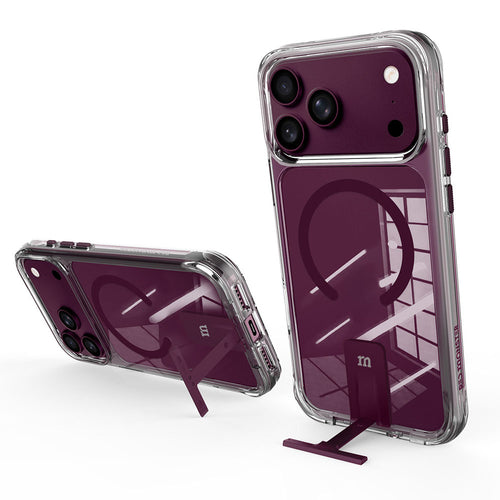 Redmonster iPhone 18 Pro Max (2026) Basic M Kick Stand Burgundy