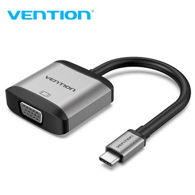 Vention TDBHB type-C to VGA converter Metal Gray 0.15m