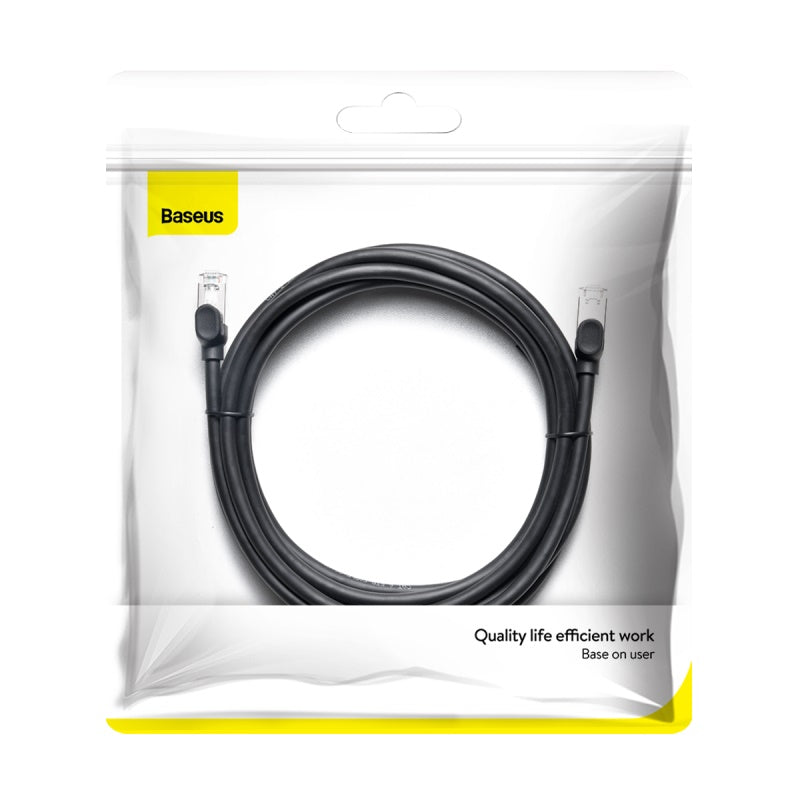 Baseus PCWL-G01 High Speed Cat6 Gigabit Lan Cable 3m (Black)