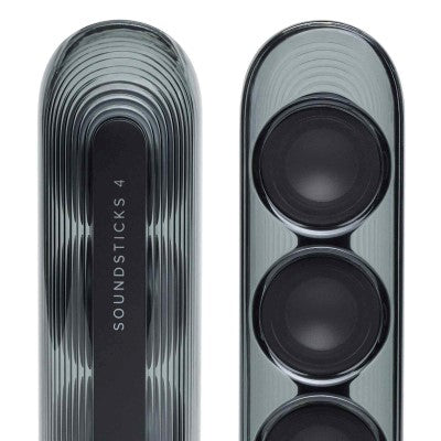 スピーカー・ウーファー harman/kardon SOUNDSTICKS WIRELESS Harman Kardon SoundSticks 4 Wireless Speaker (Black) – Challenger