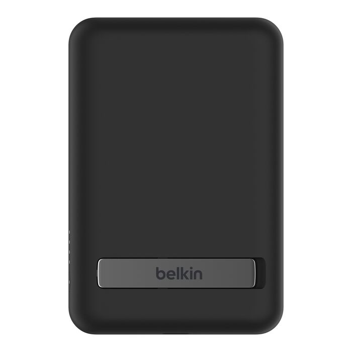 Belkin BPD004btBK BoostCharge Magnetic Wireless Power Bank 5K + Stand (Black)