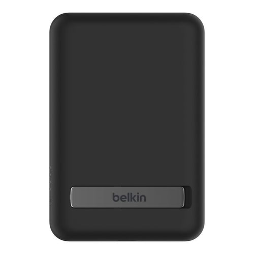 Belkin BPD004btBK BoostCharge Magnetic Wireless Power Bank 5K + Stand (Black)
