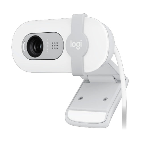 Logitech Brio 100 Full HD Webcam (White)