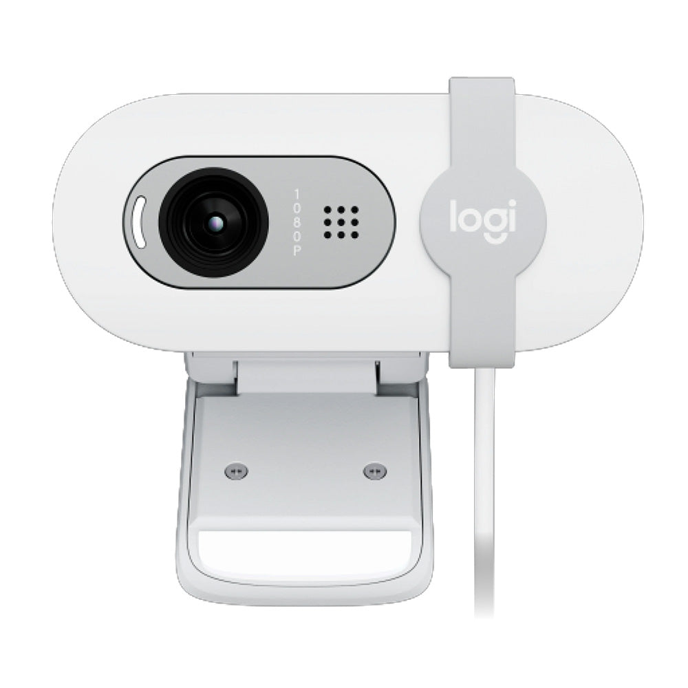 Logitech Brio 100 Full HD Webcam (White)