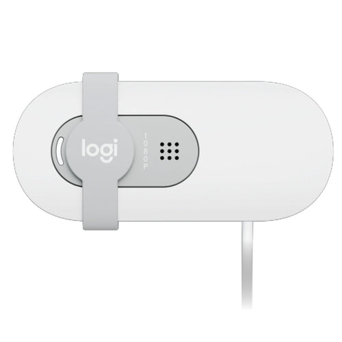 Logitech Brio 100 Full HD Webcam (White)