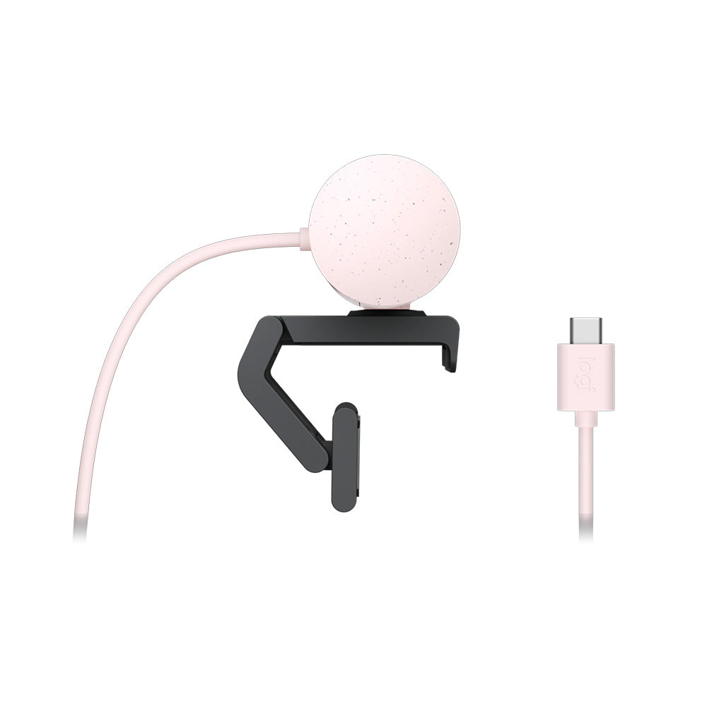 Logitech Brio 500 Full HD Webcam (Rose)