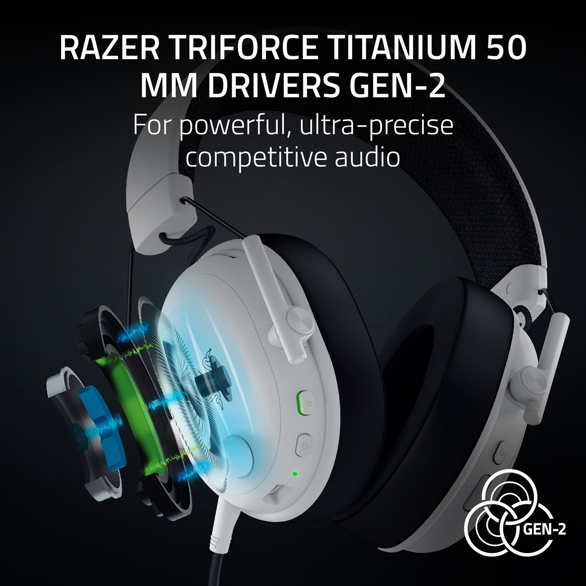 Razer BlackShark V3 Wireless Headset (Black)