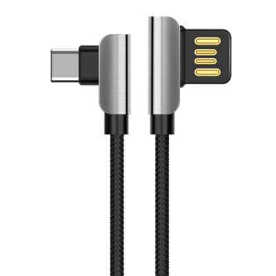 HOCO U42 USB A to Type-C Charging Cable 2.4A 1.2M (Black)