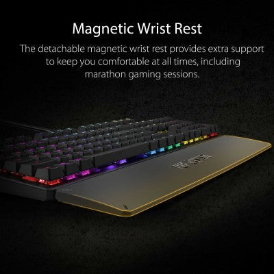 Asus TUF K3 Clicky Gaming Keyboard (Blue)