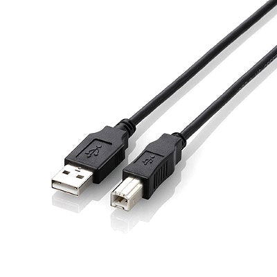 Elecom U2C-BN30BK A-B Normal 3.0m USB 2.0 Cable