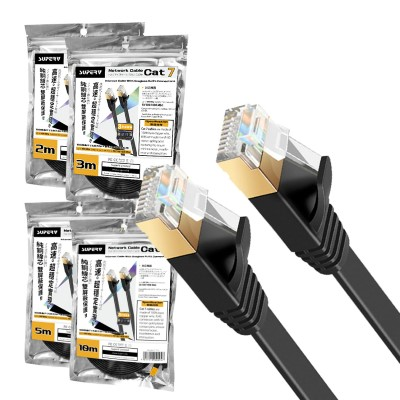 SuperV C703 Lan Cable Cat 7 3M (Black)