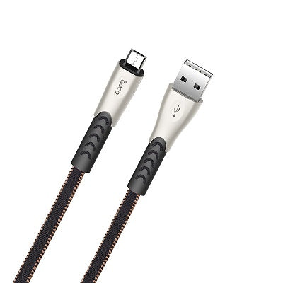 Hoco U48 USB A to Micro USB Charging Cable 1M Black