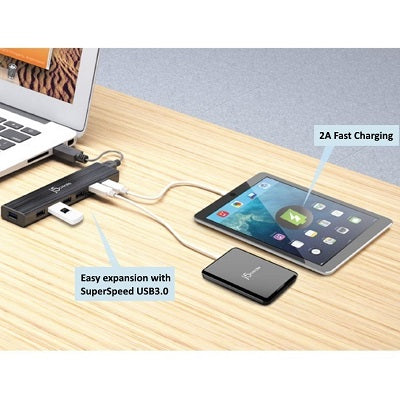 J5Create USB3.0 7-Port HUB (JUH377)