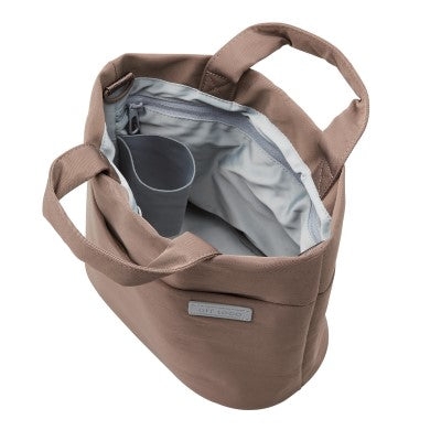 Elecom OFFTOCO Mini Tote Bag 2-way Bottle Holder / Stand (Latte Brown)