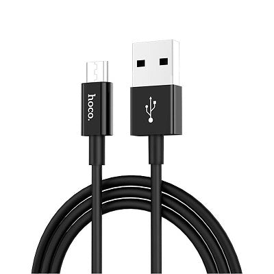 Hoco X23 Skilled USB A to Micro USB Charging Cable 1M Black