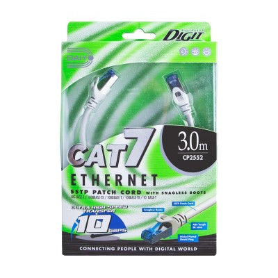Daiyo CP2552 SSTP Patch Cord Cat7 Ethernet 3m