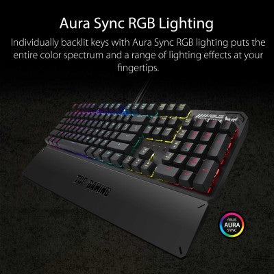 Asus TUF K3 Linear Gaming Keyboard (Red)