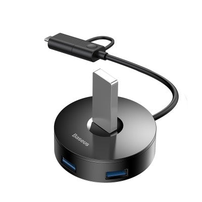Baseus CAHUB-GA01 HUB (Type-C+USB to USB3.0*1+USB2.0*3) 1m