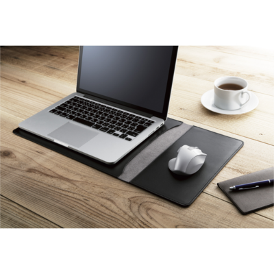 Elecom BM-IBSVD14 Inner Bag DeskMat X Leather Case 14inch (Black)
