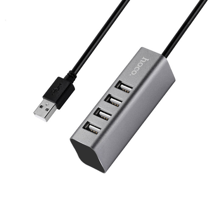 Hoco HB1 USB2.0 4 Port USB Hub Tarnish