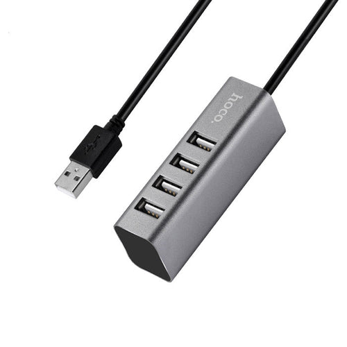 Hoco HB1 USB2.0 4 Port USB Hub Tarnish