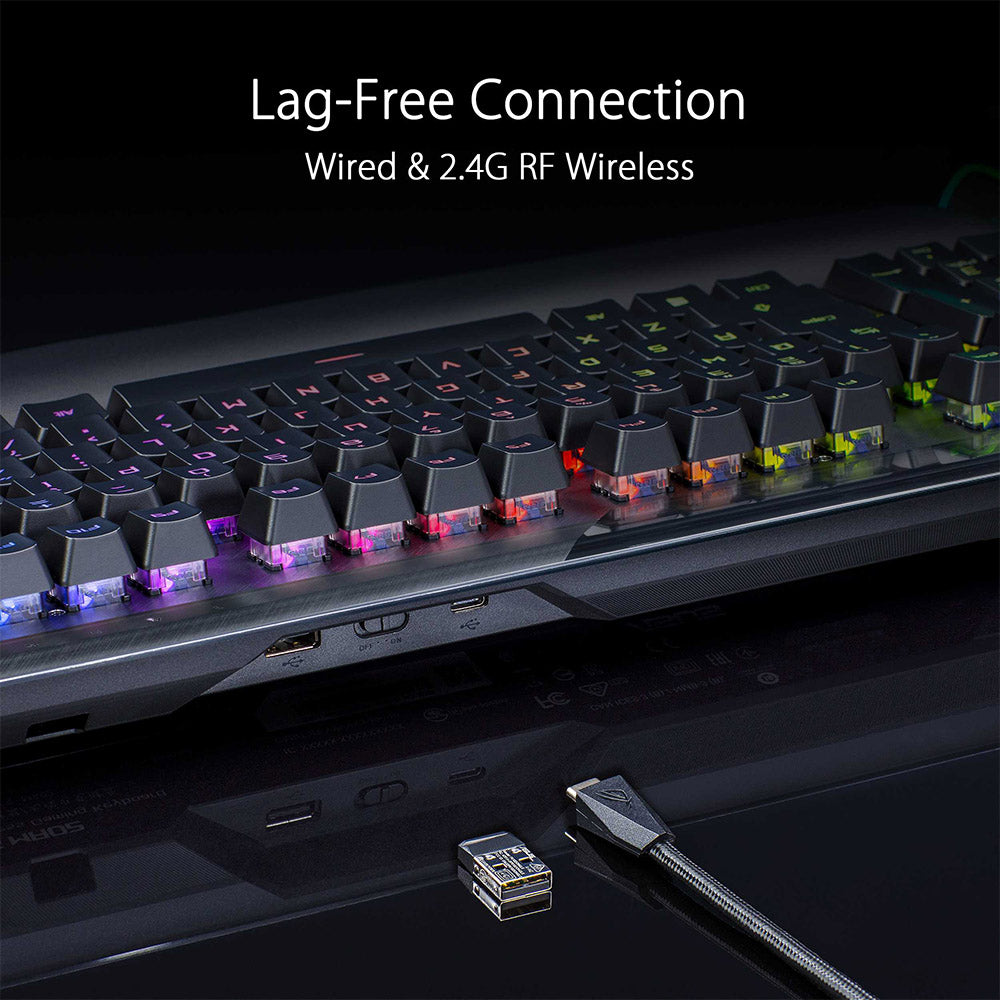 Asus ROG Claymore II Wireless Gaming Keyboard (RX Blue)