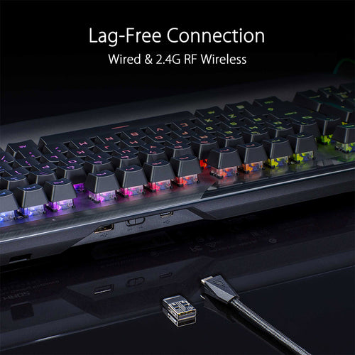 Asus ROG Claymore II Wireless Gaming Keyboard (RX Blue)