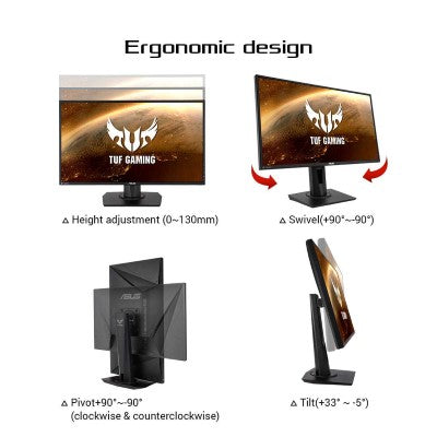 Asus TUF Gaming VG279QM - 27-inch FHD 280Hz Fast IPS Gaming Monitor