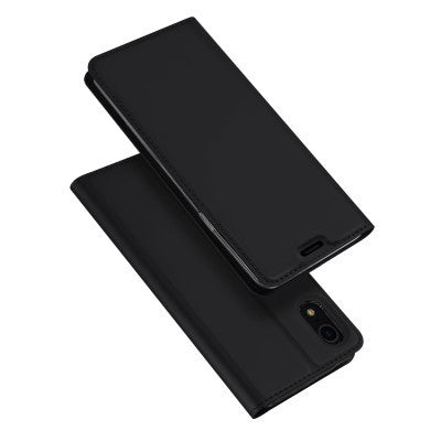 Dux Ducis Leather Case For iPhone XS Black