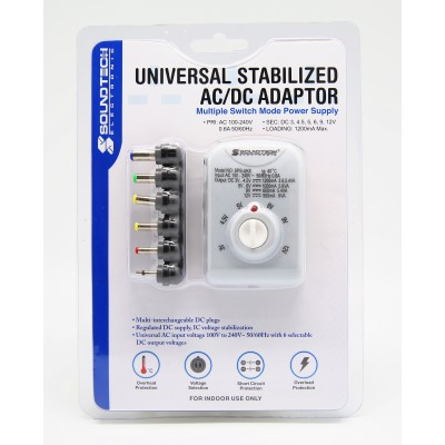 SoundTeoh SPS-UK5 AC/DC Adaptor 1.2A