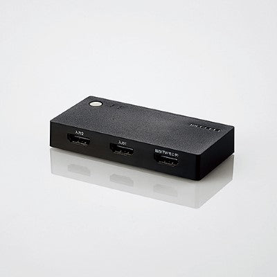 Elecom DH-SWL2BK [Black]  2input+1output HDMI Switcher