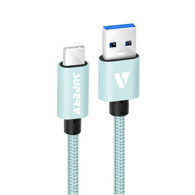 Superv u3c100 [Blue] USB 3.1A Type C Cable 100cm