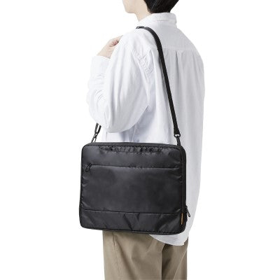 Elecom BM-IBS15BK Laptop Inner Case Shoulder Belt 15.6inch (Black)