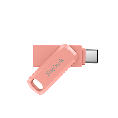 SanDisk Ultra Dual Drive Go 128GB (Peach) USB 3.1 Type-C [SDDDC3-128G-G46PC]